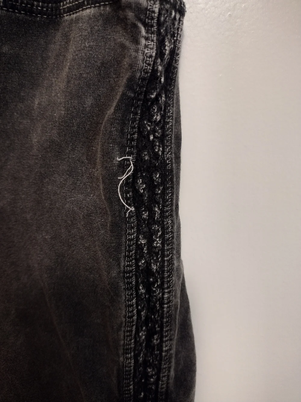Washed Black High-Waist Leggings - Picture 2 of 5